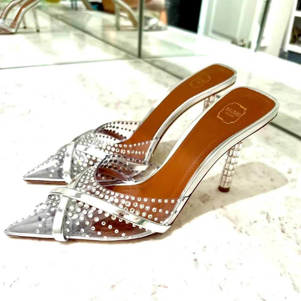 Malone Souliers Maureen Mule “sparkles” - Picture 1 of 3